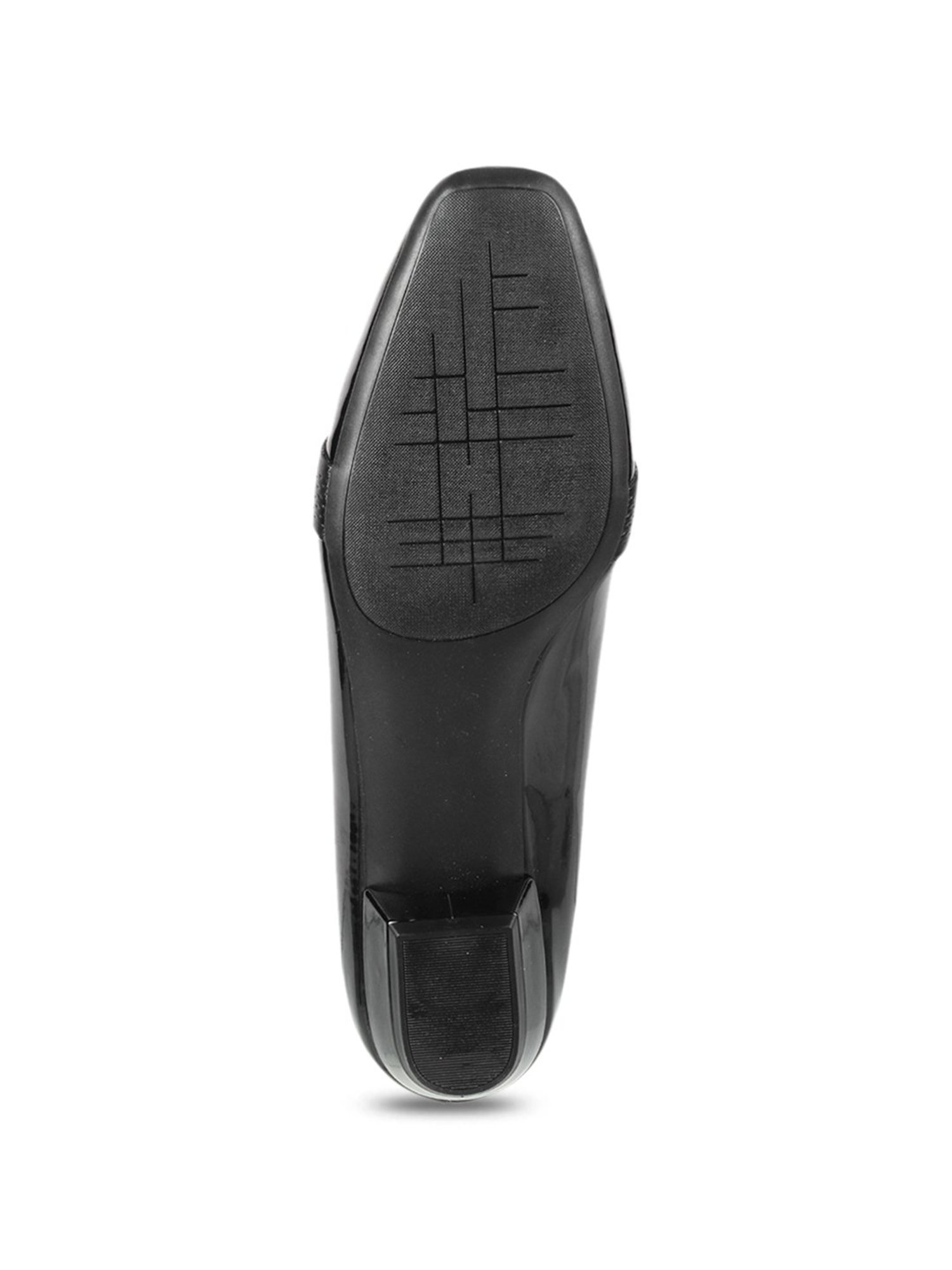 Mochi Women's Black Loafer Formal Loafers