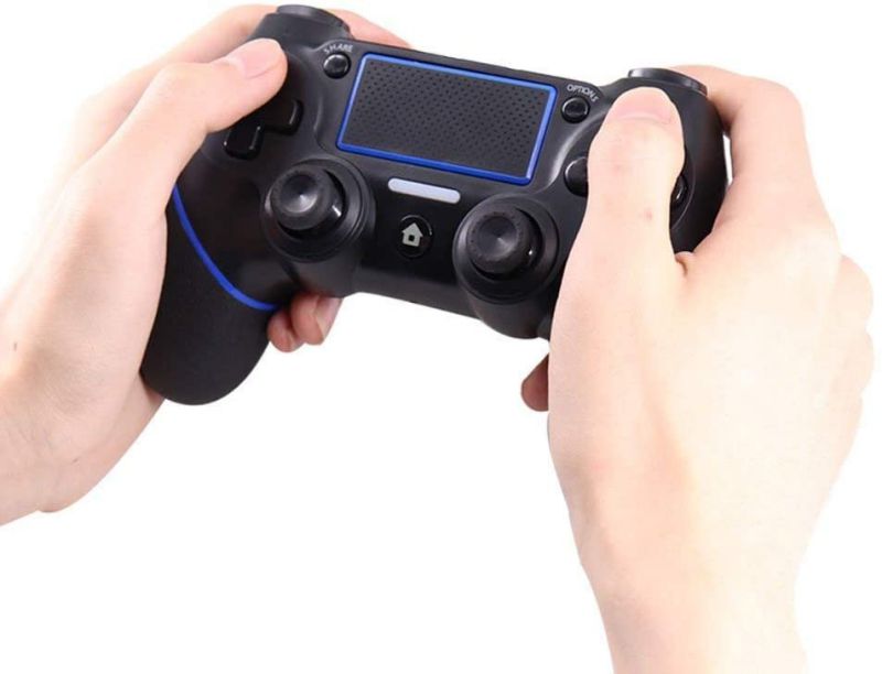 PS4 Wireless Controller for Playstation 4, Professional PS4 Gamepad,Touch Panel Joypad with Dual Vibration, Instantly Timely Manner to Share Joystick