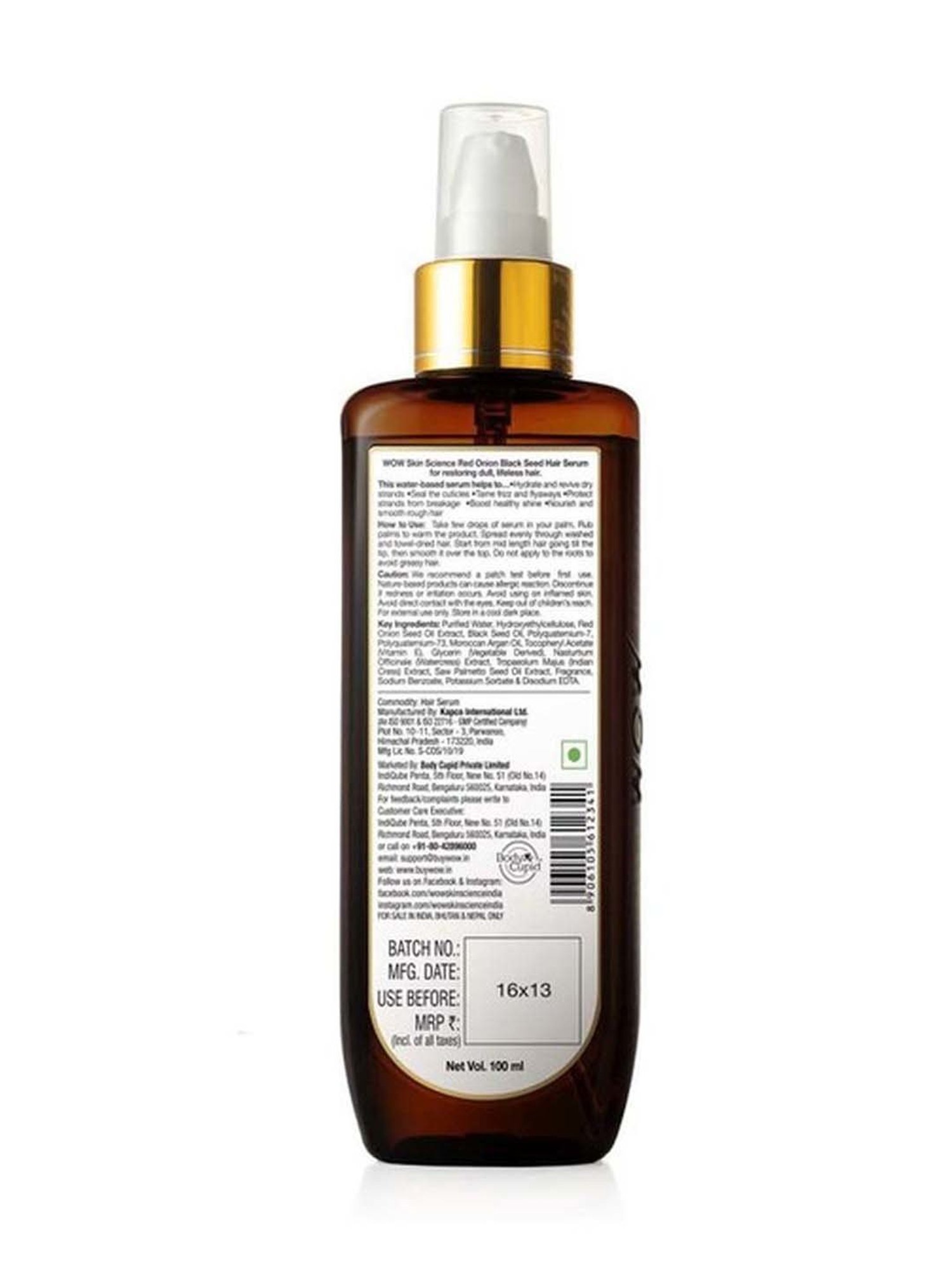 Earthraga Hair Gain Redensyl Serum - 50 ml
