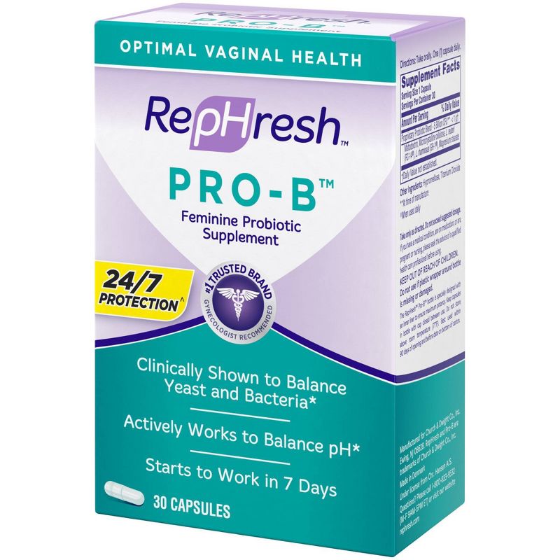 RepHresh Pro-B Probiotic Supplement for Women - 30ct