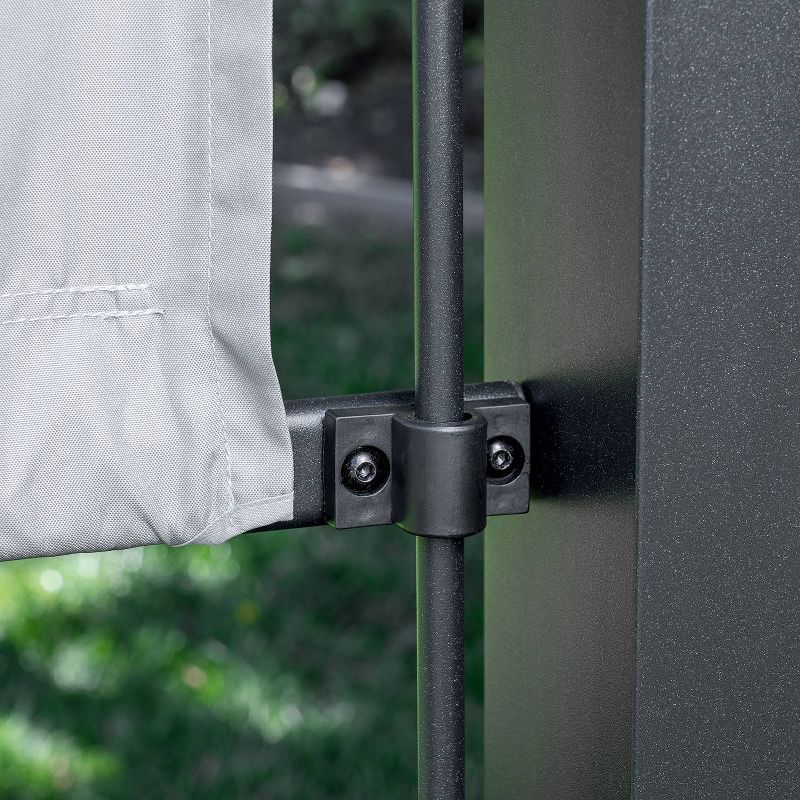 8' x 10' Steel Pergola - Hanover