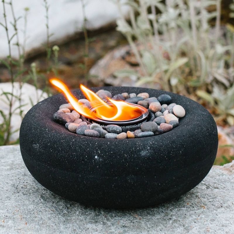 Zen Outdoor Table Top Fire Bowl - Graphite - Terra Flame