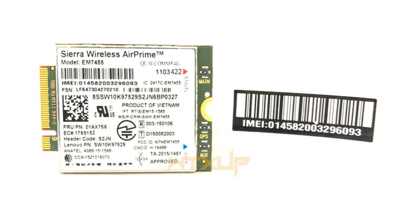 New GOBI6000 EM7455 4G Wireless Adapter for ThinkPad L570 T470 X270 L470 P51P71