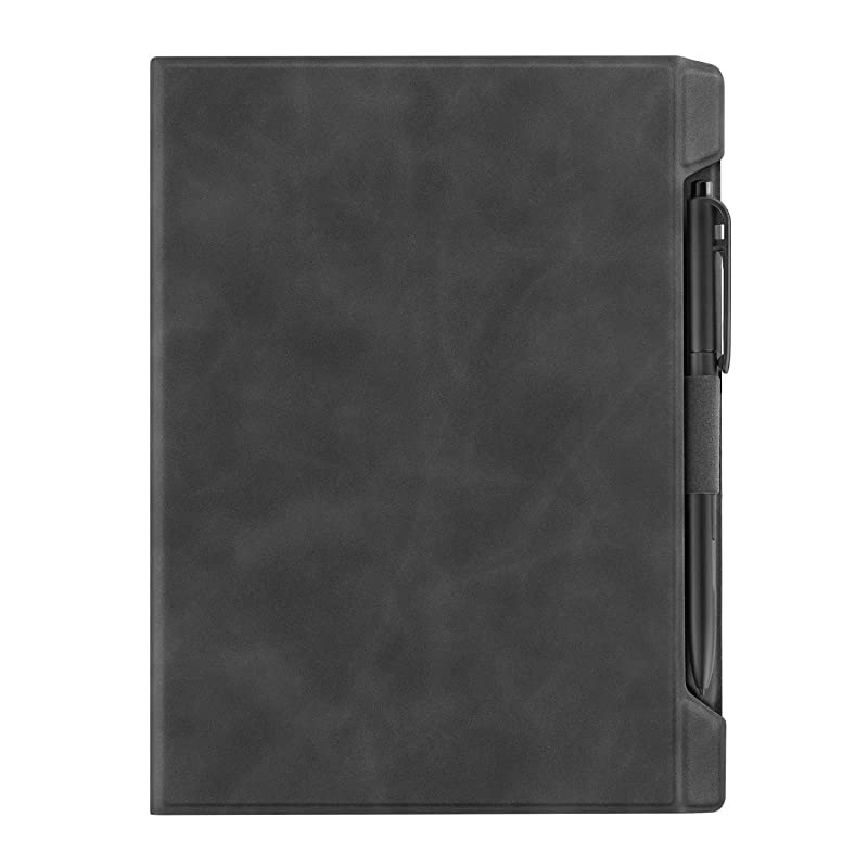 Skin Touch Feeling NonFolding Case for BOOX Nova3 78 BOOX Nova2 78 BOOX Nova Pro 78 EReaderPremium PU Leather Lightweight Coverwith Pencil Holder and Auto SleepWake Function