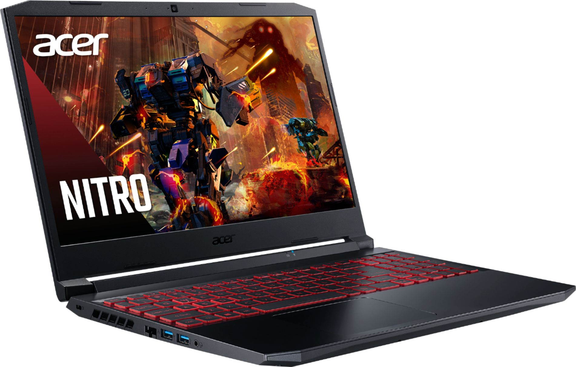 Acer - Nitro 5 &ndash; Gaming Laptop - 15.6" FHD &ndash; 11th Gen Intel Core i5 - NVIDIA GeForce GTX 1650 - 8GB DDR4 - 256GB SSD Notebook PC Computer AN515-57-584Y
