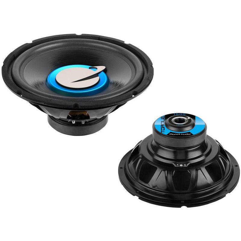 Planet Audio TQ12S 12" 3000 Watt Car Subwoofers Power Subs Woofers 4 Ohm