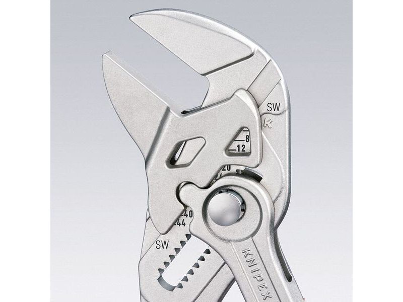 KNIPEX 86 07 250 SBA 10" Pliers Wrench Insulated, Insulated Plastic Grip