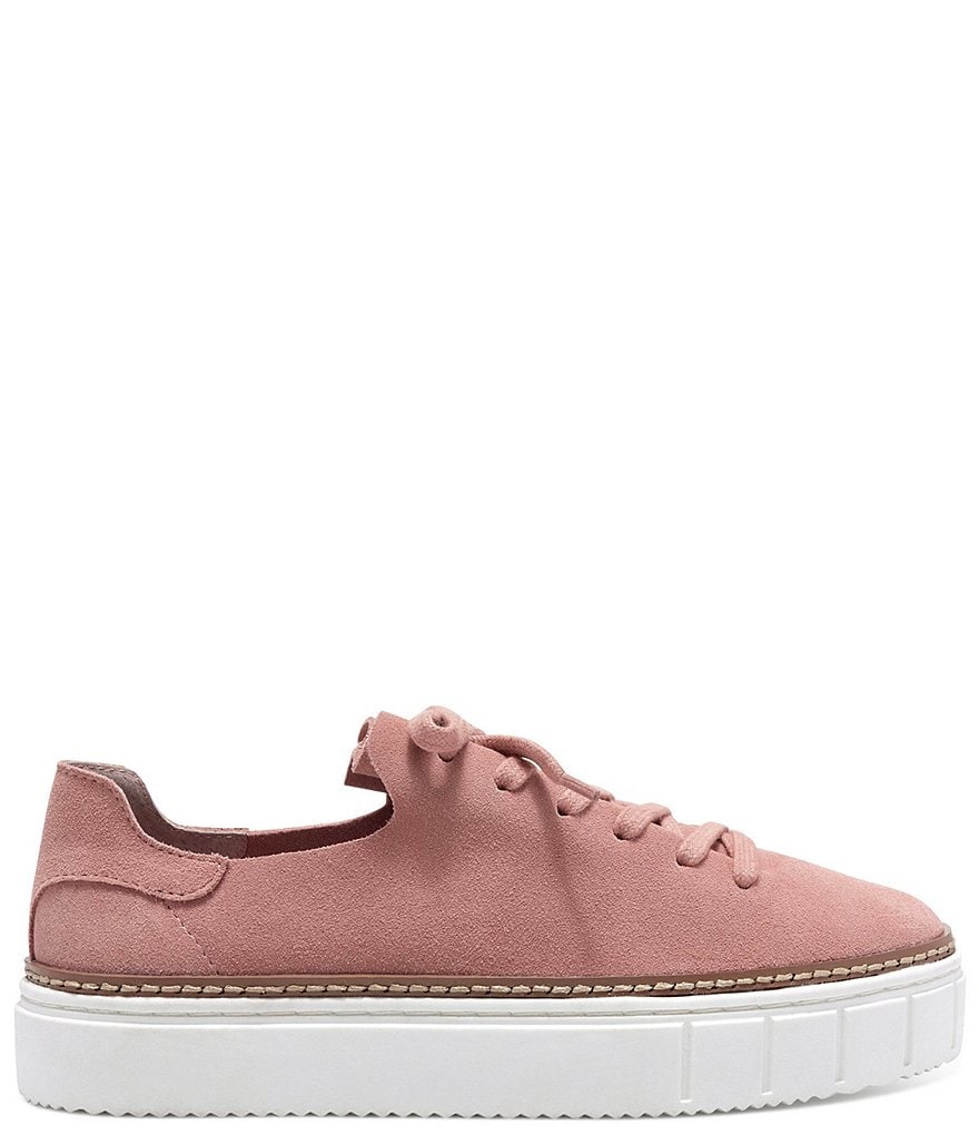 Vince Camuto Raiza Suede Lace-Up Sneakers