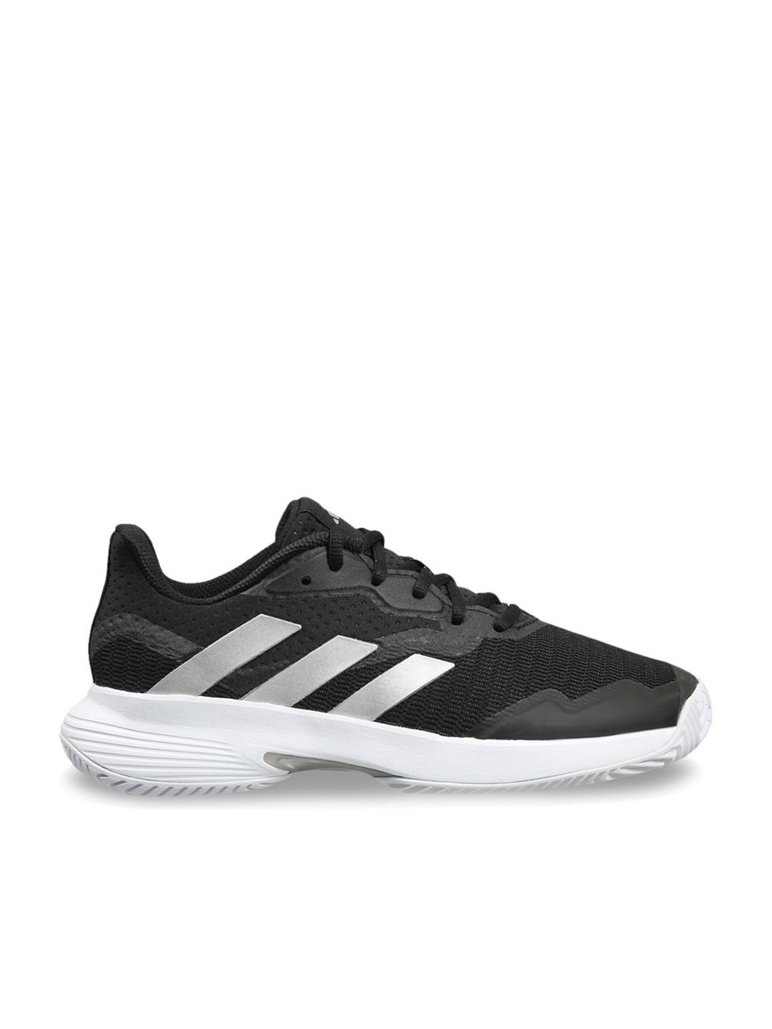 Adidas Women's CourtJam Control Black Tennis Shoes