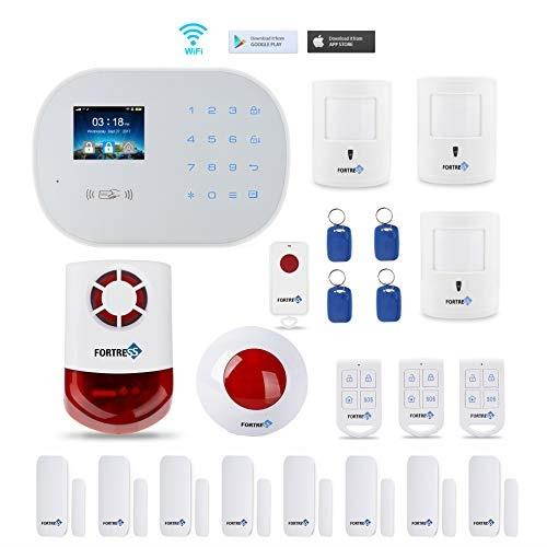Fortress GSM-C Wireless Cellular GSM Home Security Alarm System With Auto Dial