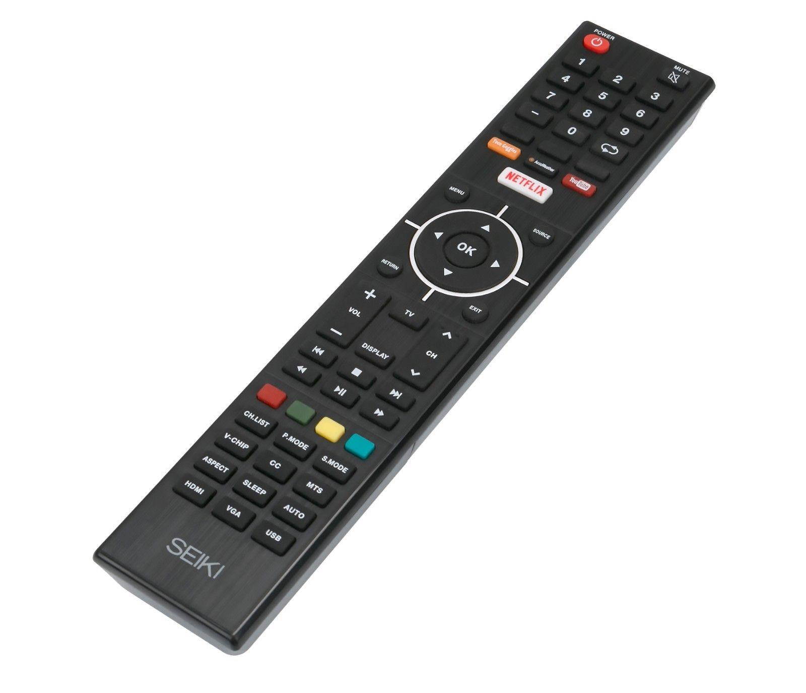 New SE40FYT Remote Control for SEIKI LED Smart TV HD HDTV SE40HYT SE58UY04