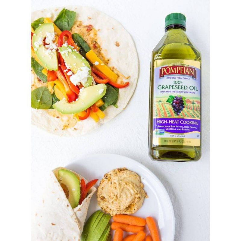 Pompeian 100% Grapeseed Oil - 24oz