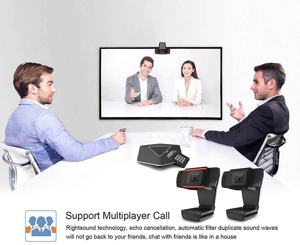 1080P Webcam Full HD Computer USB Video Camera with Mic, 5 Million Pixels, Video Recording, Calling, Conferencing, Gaming, Live Streaming Widescreen Webcam-Suit for Microsoft Teams, Dingtalk