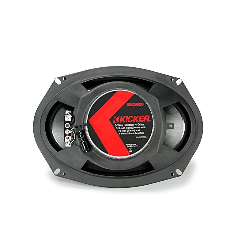 Speaker Bundle - A Pair of  KS 6.5" Components & a Pair of 6x9 KS Triaxial Speakers, KSS6504 & KSC69304
