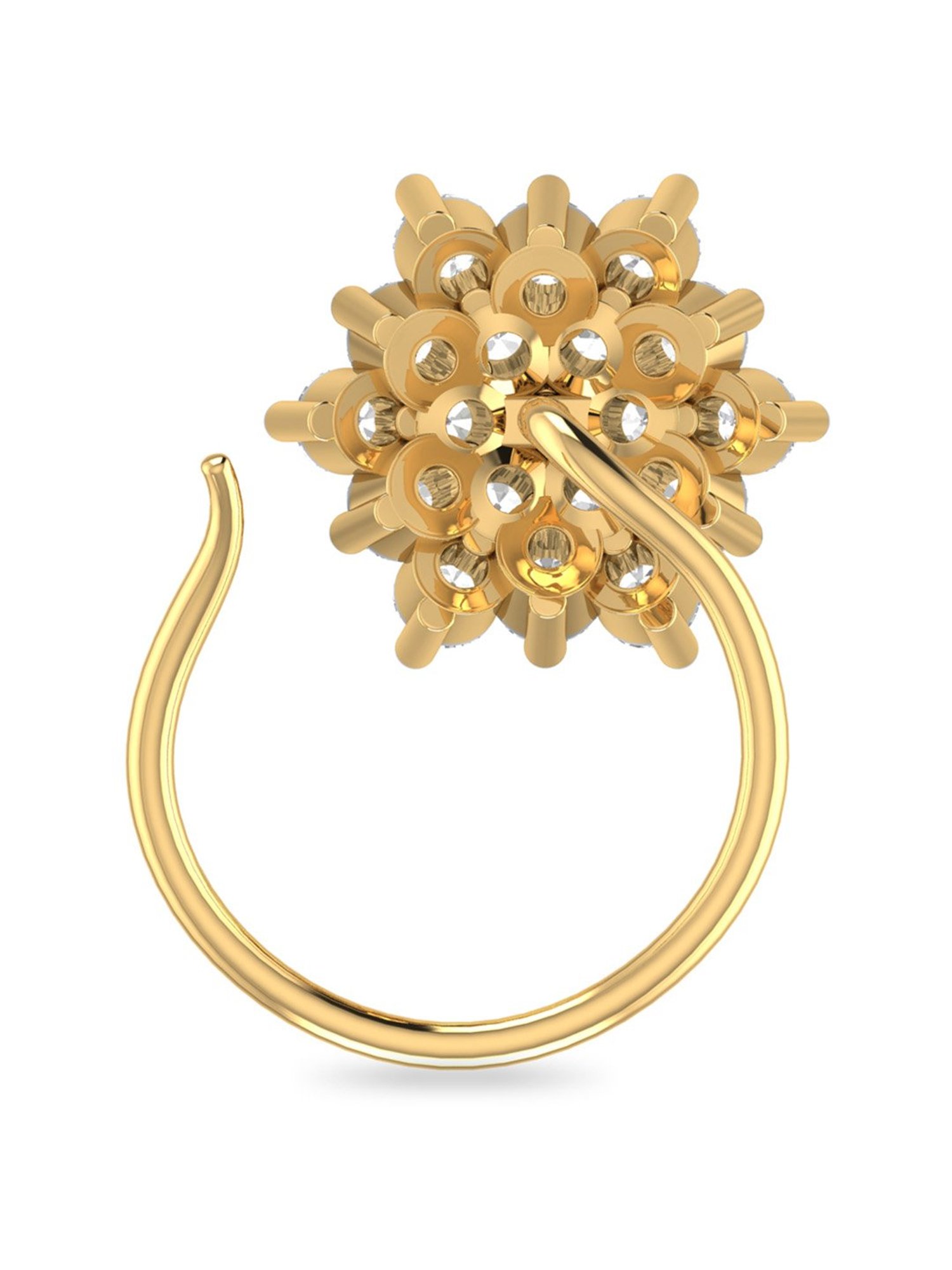 PC Jeweller Beacan 18k Gold Nosepin for Women