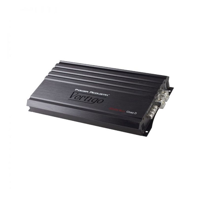Power Acoustik VA1-8000D Vertigo Series Class D 8000 Watt Monoblock Amplifier with MOSFET Power and Overload Protection for Car Audio Sound System