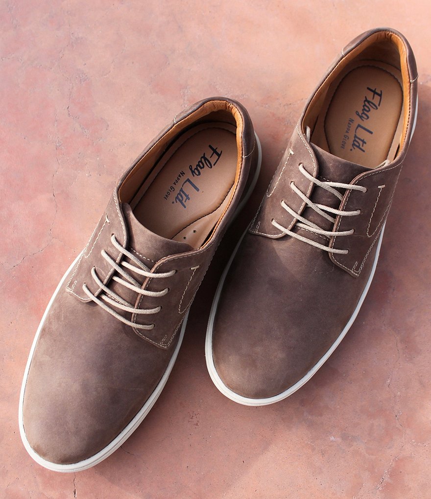 Flag LTD. Men's Boardwalk Plain Toe Lace-Up Oxfords