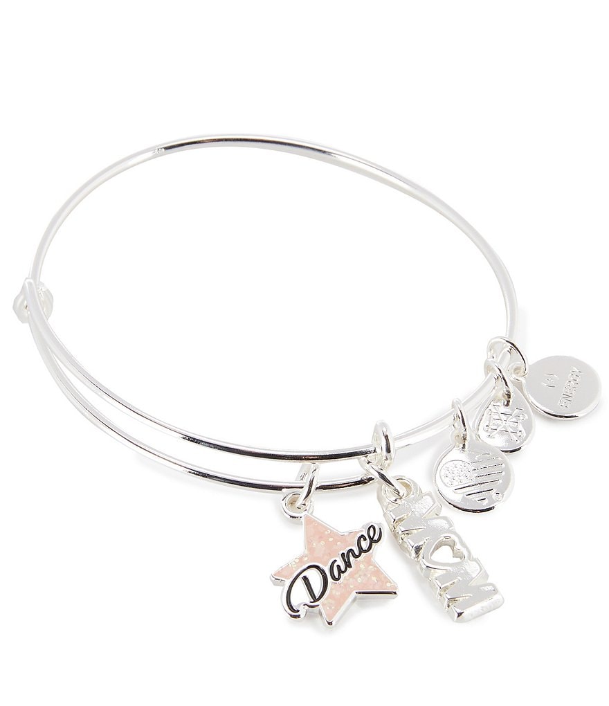 Alex and Ani Dance Mom Charm Bangle Bracelet