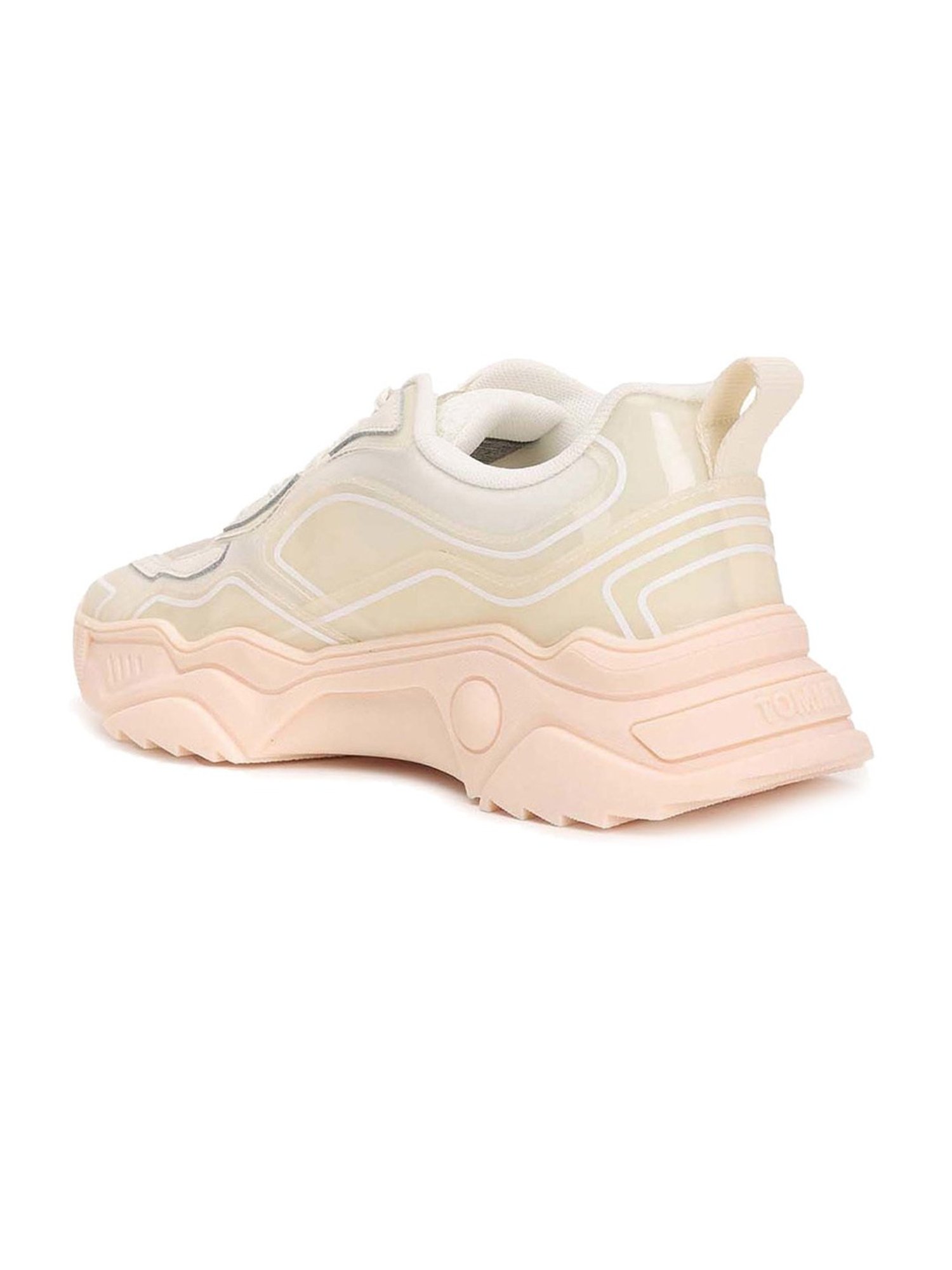 Tommy Hilfiger Women's Off White Casual Sneakers