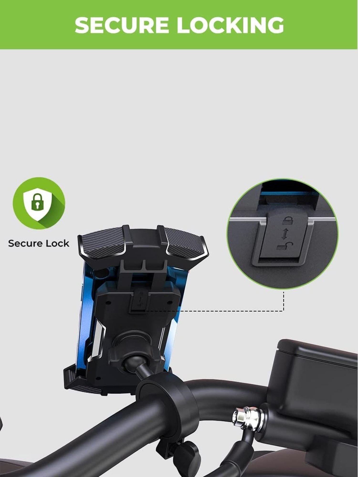 GRIPP Magic Stand Compatible for All Mobile Phones Devices (Black)