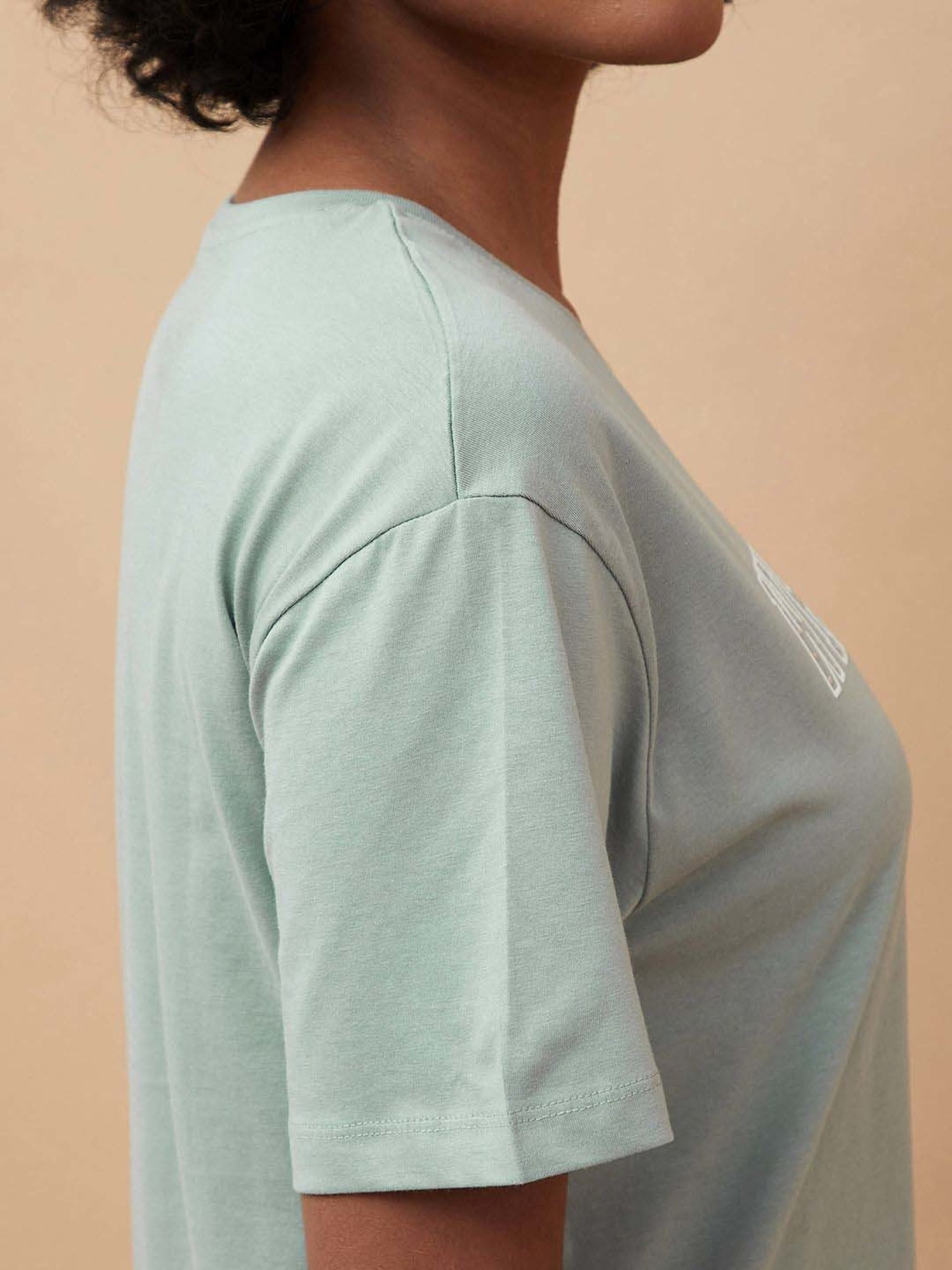 Fame Forever by Lifestyle Blue Cotton Printed T-Shirt