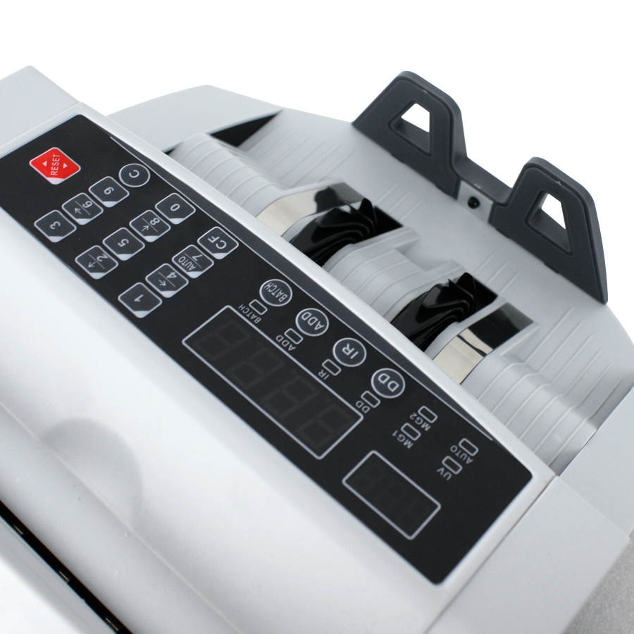 ZENY Money Bill Counter Machine Cash Counting Counterfeit Detector UV MG Bank Checker Banknote UV and MG Counterfeit Bill Detection