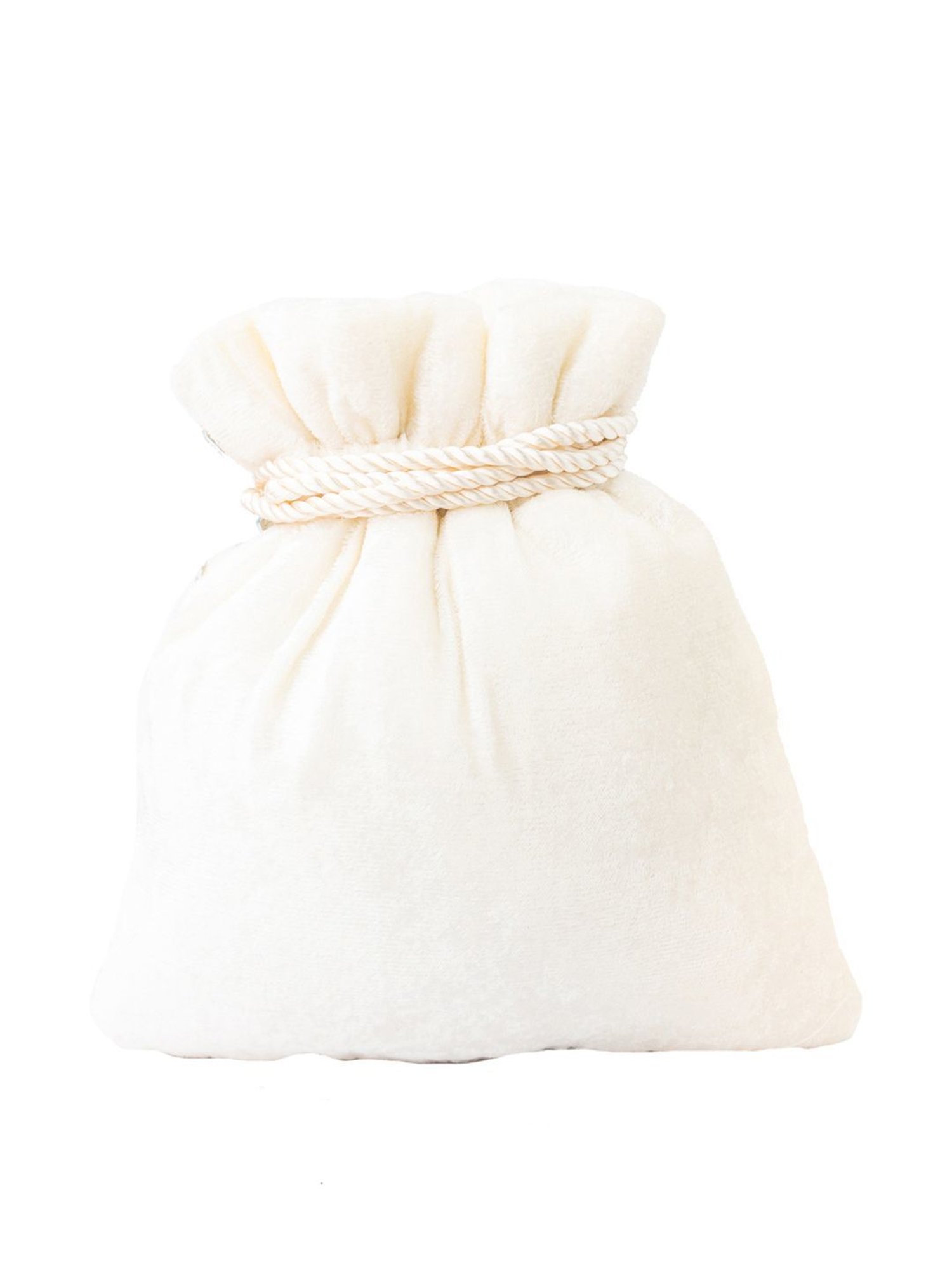 NR by Nidhi Rathi White Embellished Potli