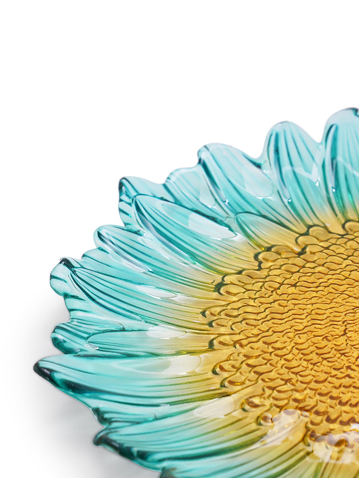 Pure Home and Living Blue Glass Dinner Plates