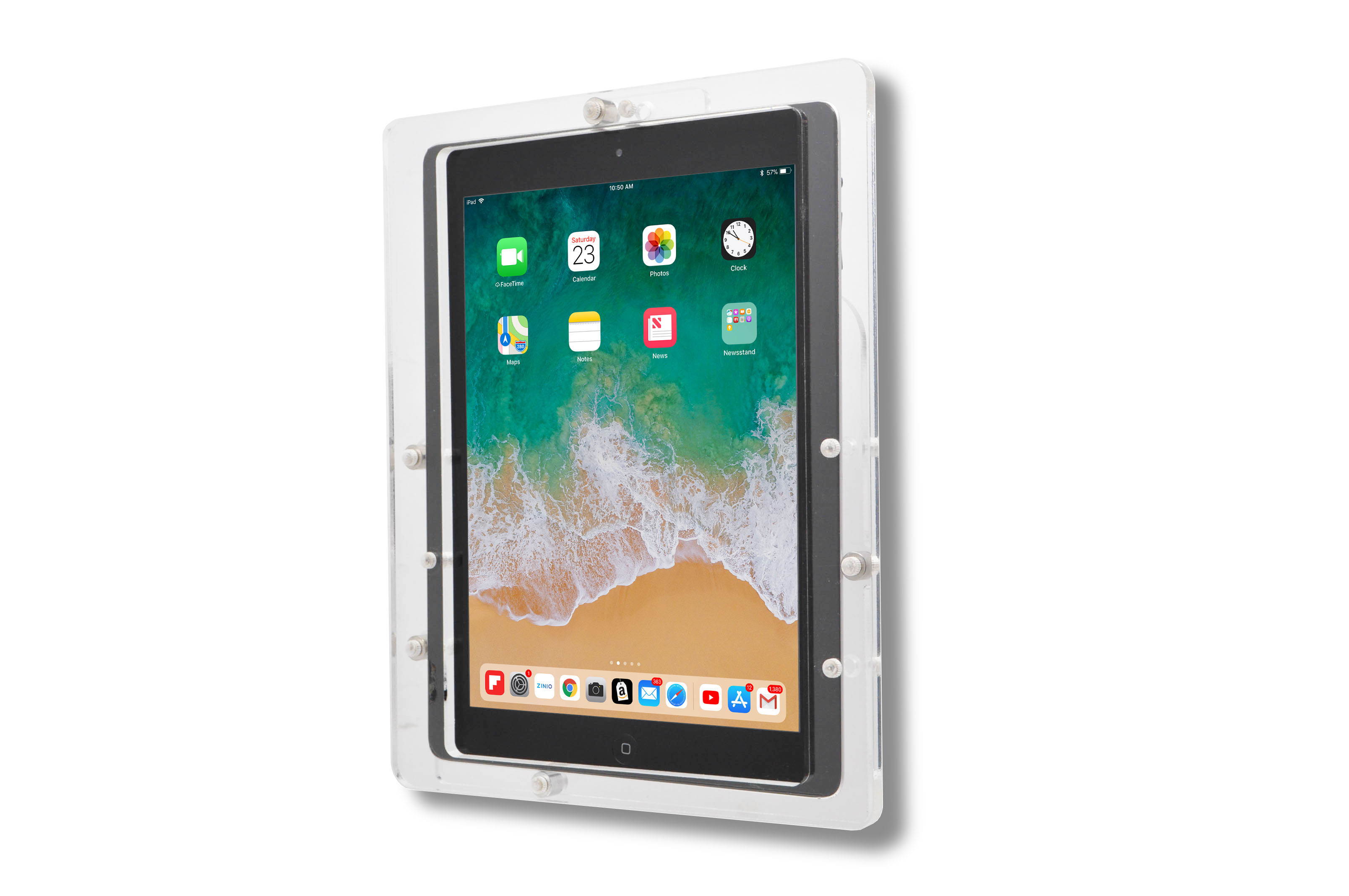 TABcare New iPad 2017 Edition Security Acrylic VESA Kit for POS, Kiosk, Store, Show Display