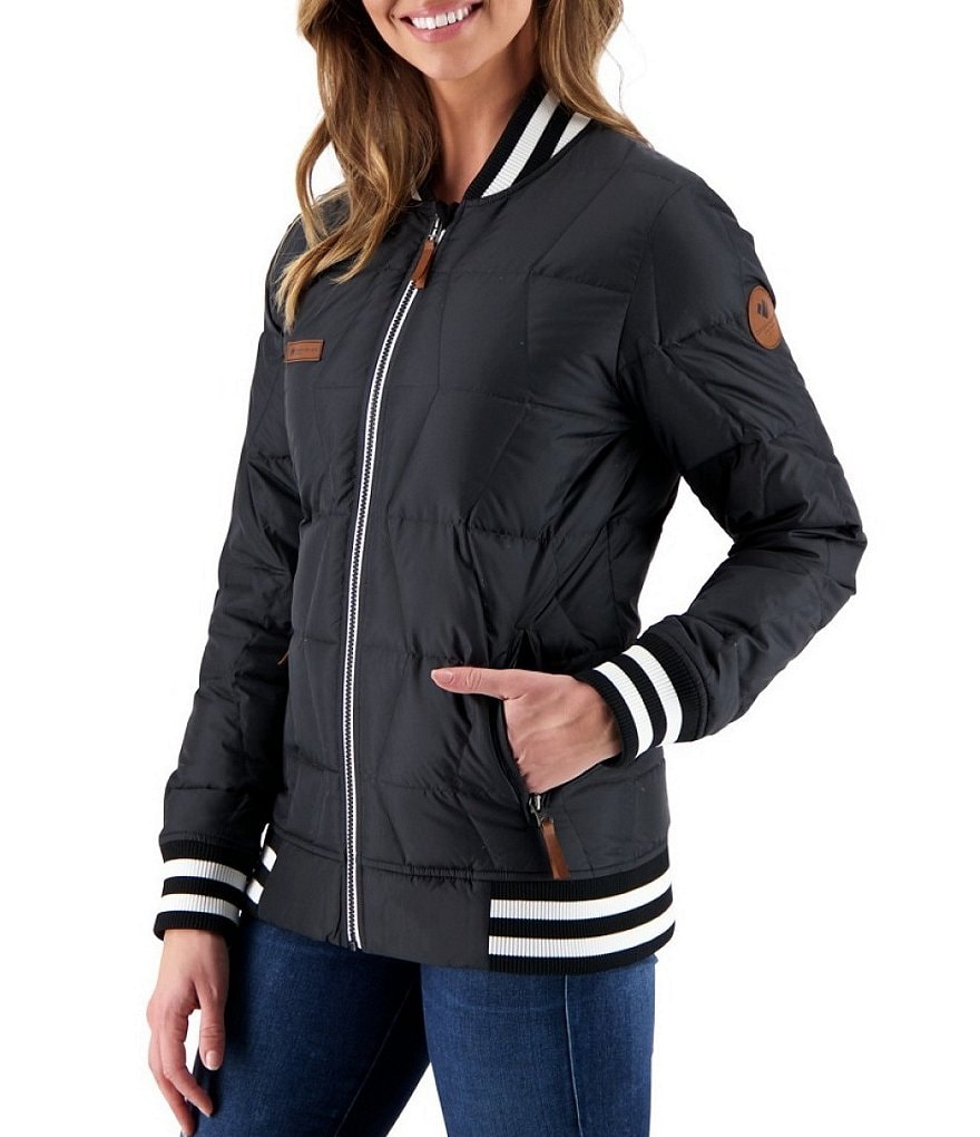 Obermeyer Paige HydroBlock&reg; Classic Quilted Down Long Sleeve Jacket