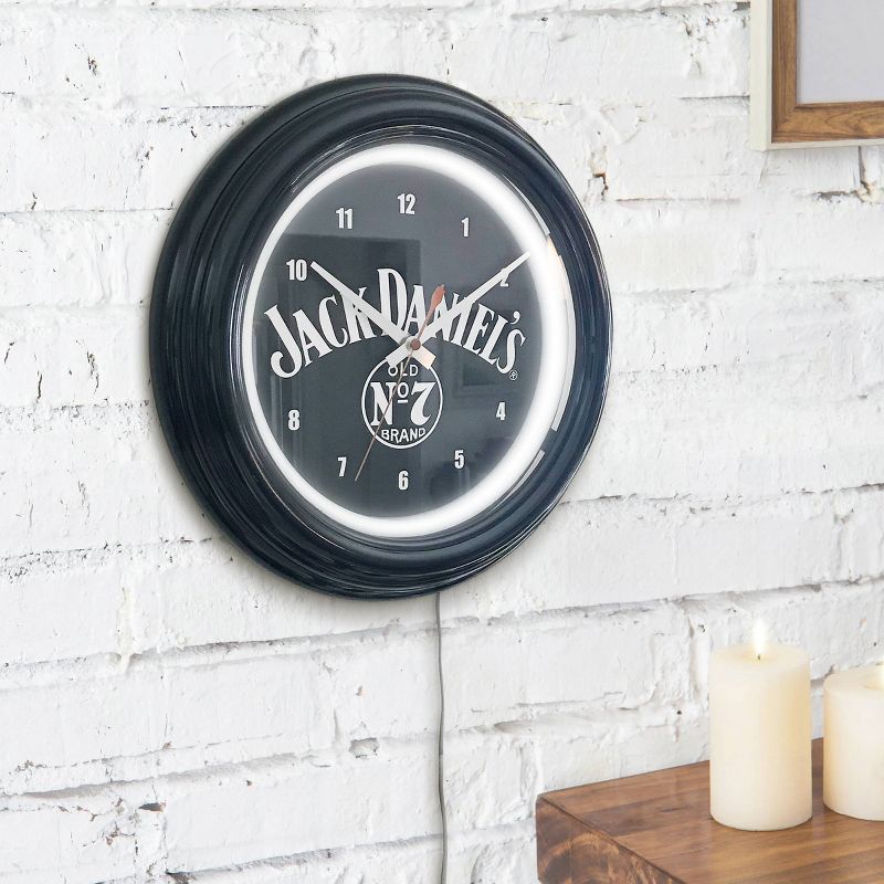 LED Old No. 7 Decorative Accent Clock - Jack Daniel's