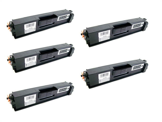 Cisinks &reg; 5 Pack Black Remanufactured Brother TN315 TN315BK TN-315BK Laser Toner Cartridge For HL-4150CN HL-4570 CDW HL-4570 CDWT MFC-9460 CDN MFC-9560 CDW MFC-9970 CDW