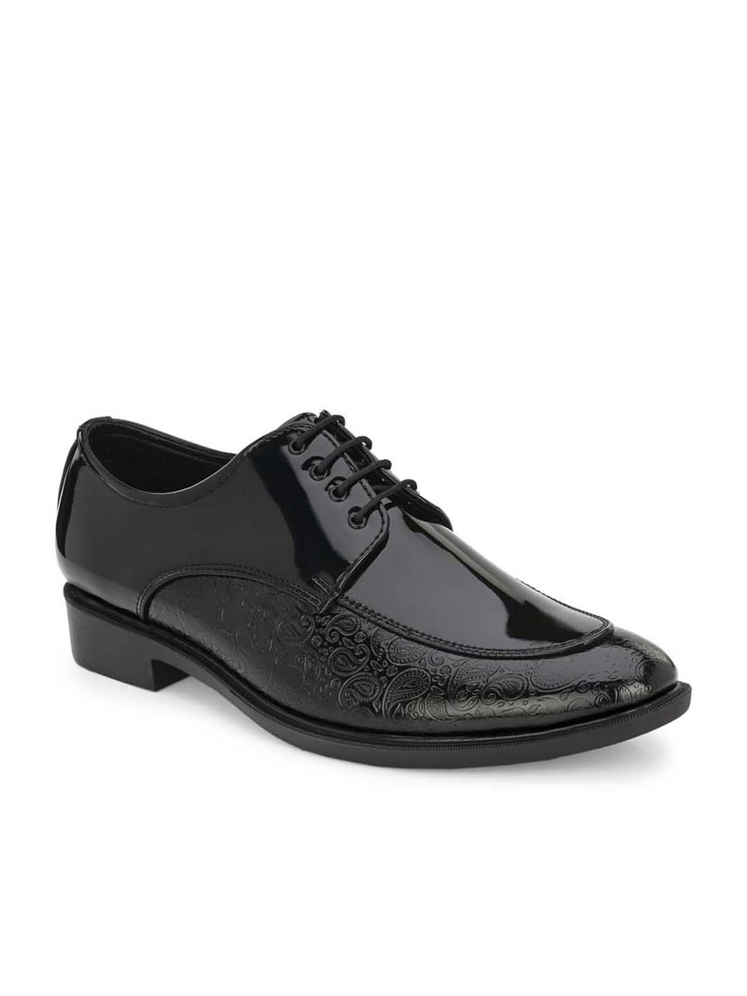 Giorgio Men's Black Derby Shoes