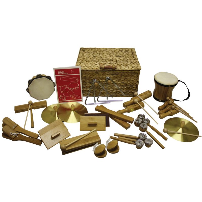 Rhythm Band BamBooM Instrument Rhythm Set, 25 pc