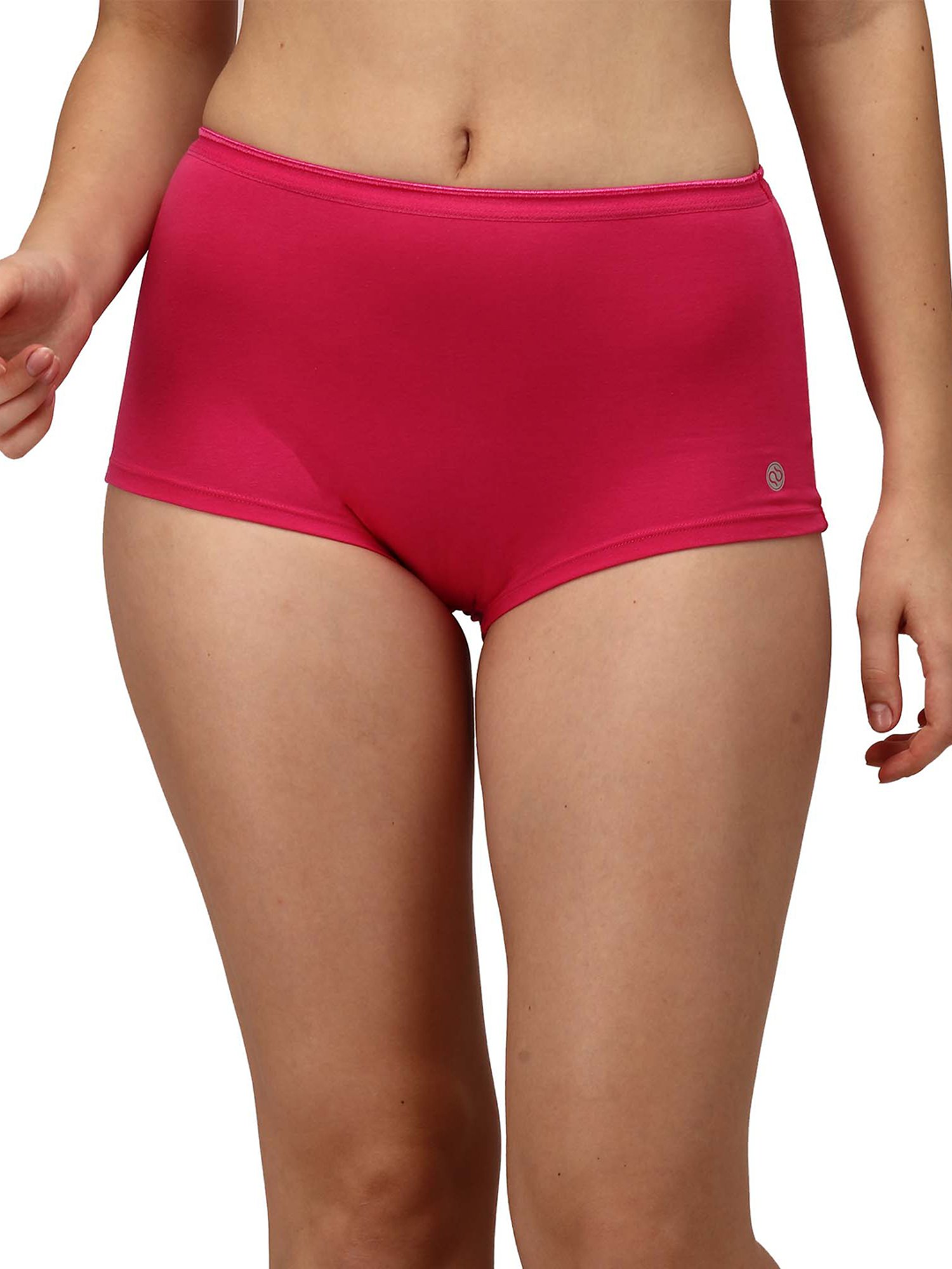 Soie Pink & Purple Boy Shorts - Pack of 2