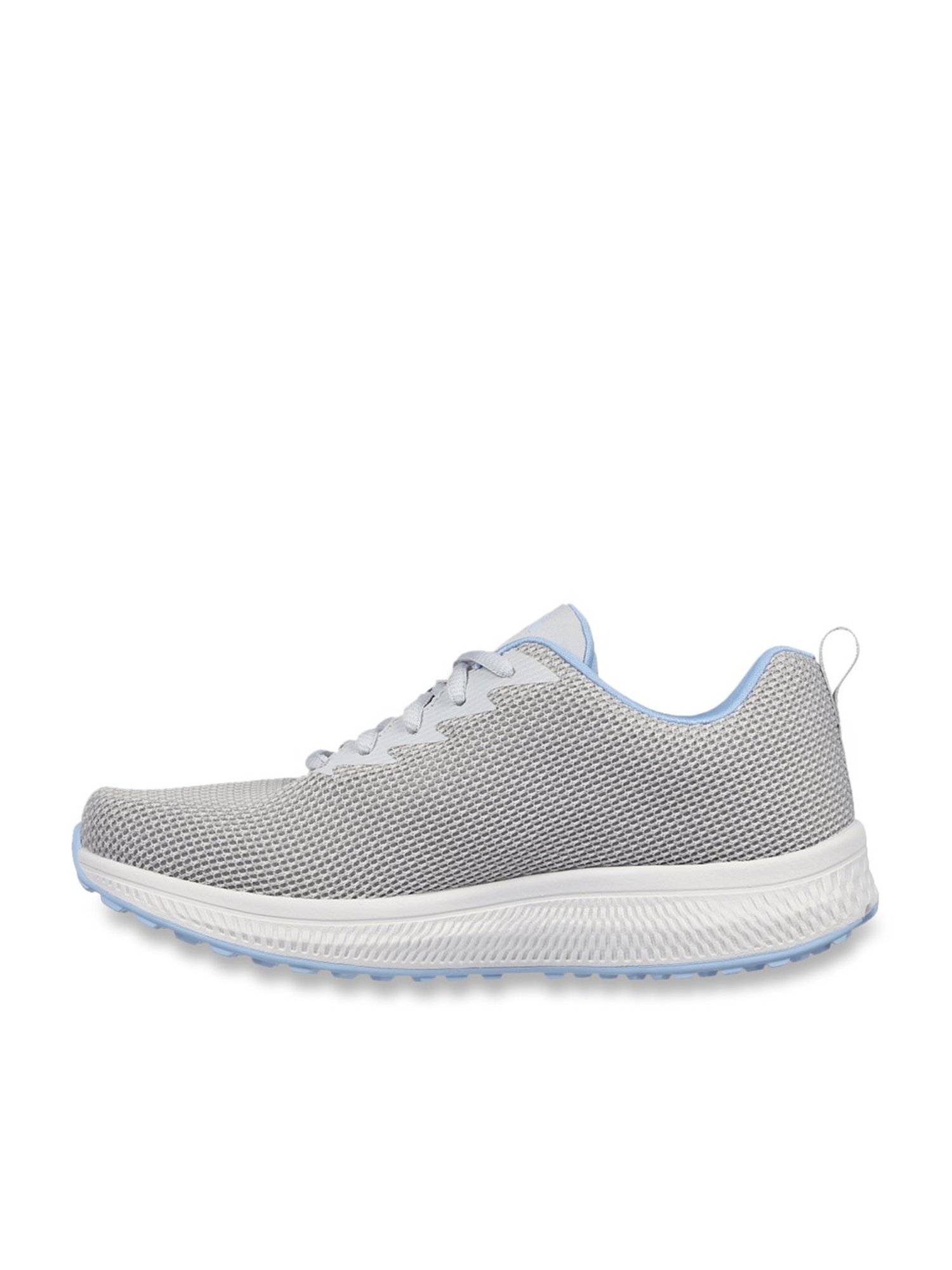 Skechers Women's GO RUN CONSISTENT Grey Blue Running Shoes