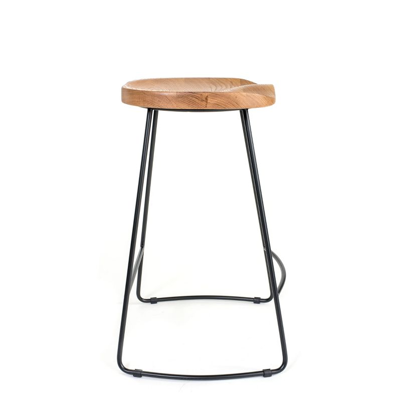 Mason Counter Height Barstool Natural - Adore Decor