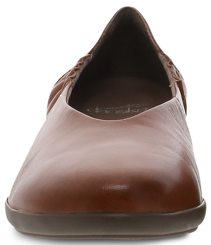 Dansko Kira Leather Slip On Loafers