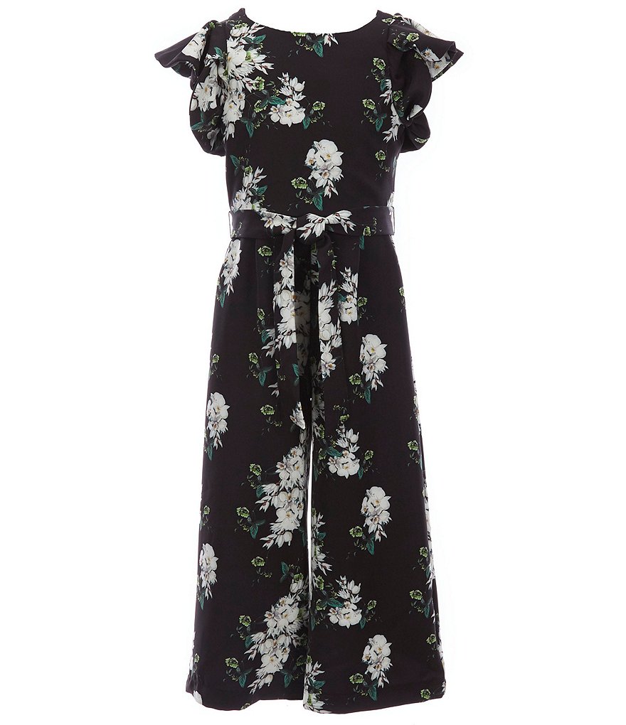 Habitual Big Girls 7-16 Ruffle-Trim Romper