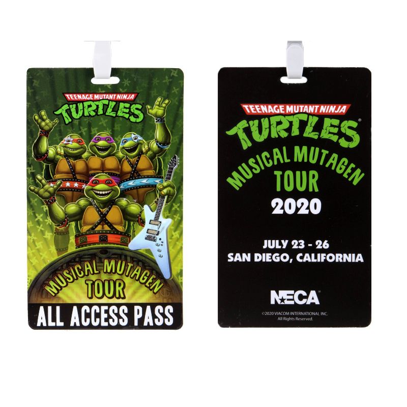 Teenage Mutant Ninja Turtles Musical Mutagen Tour Bundle Figure 4 Pk Tshirt XXL