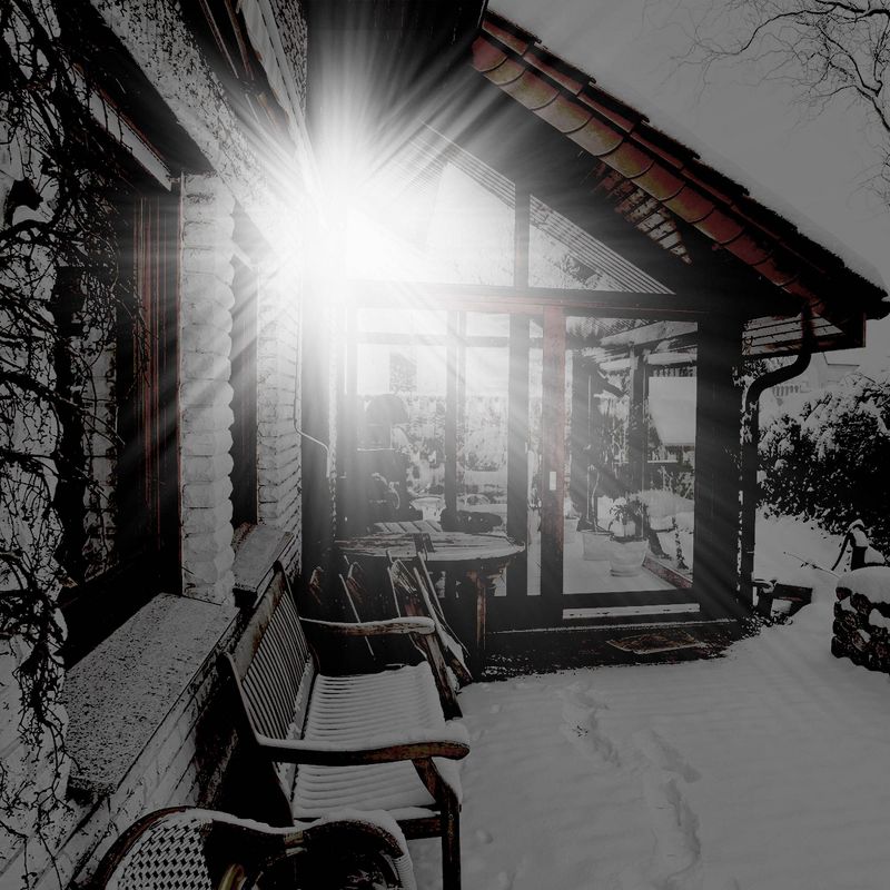 Outdoor LED Security Light White - Techko Maid