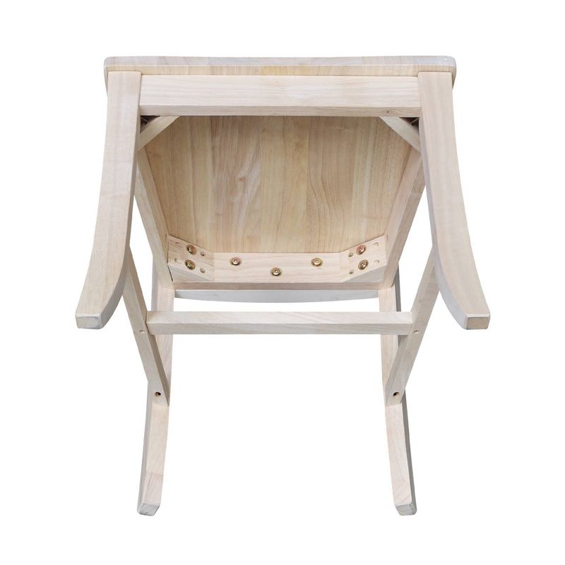 Set of 2 Amanda Dining Chairs Beige - International Concepts