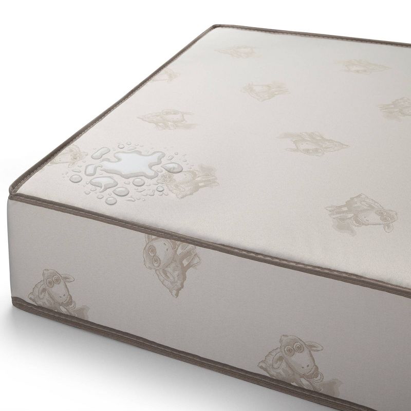 Serta Nightstar Eco Balance Ultra Natural Blend Woven Cover Crib & Toddler Mattress