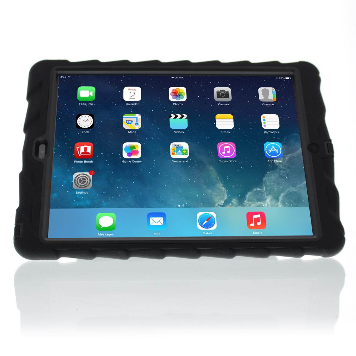 Gumdrop iPad Air Hideaway Case with Stand Black