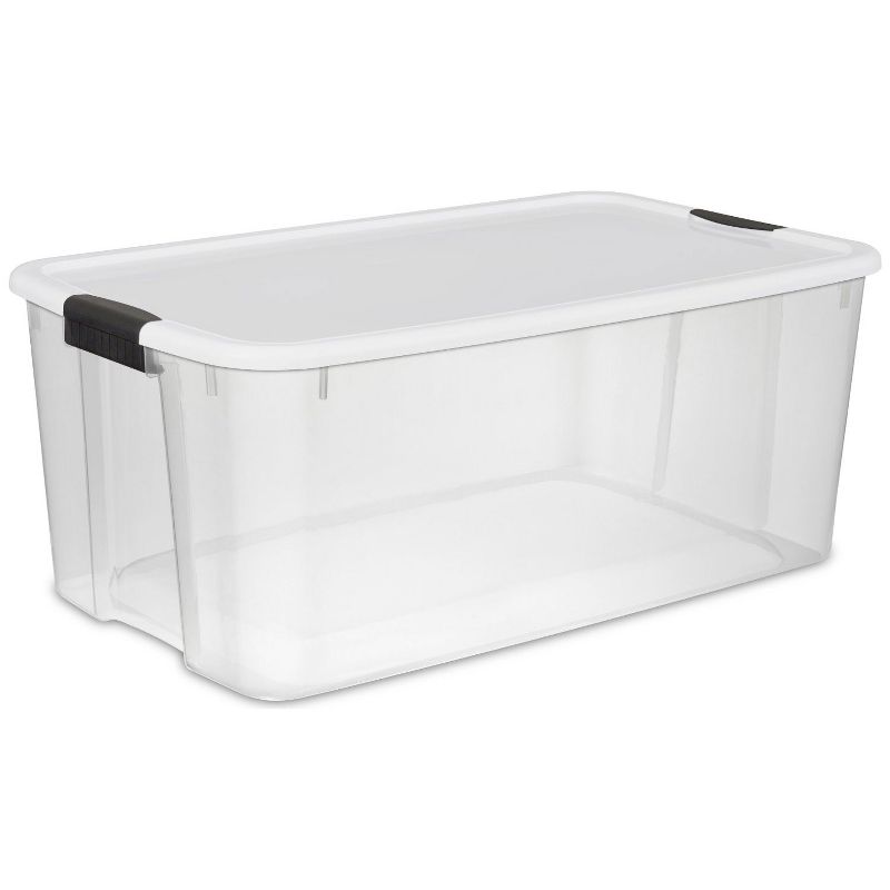 Sterilite 116-Qt Latching Storage Box 4-Pack & 18-Qt Latching Storage Box 6-Pack
