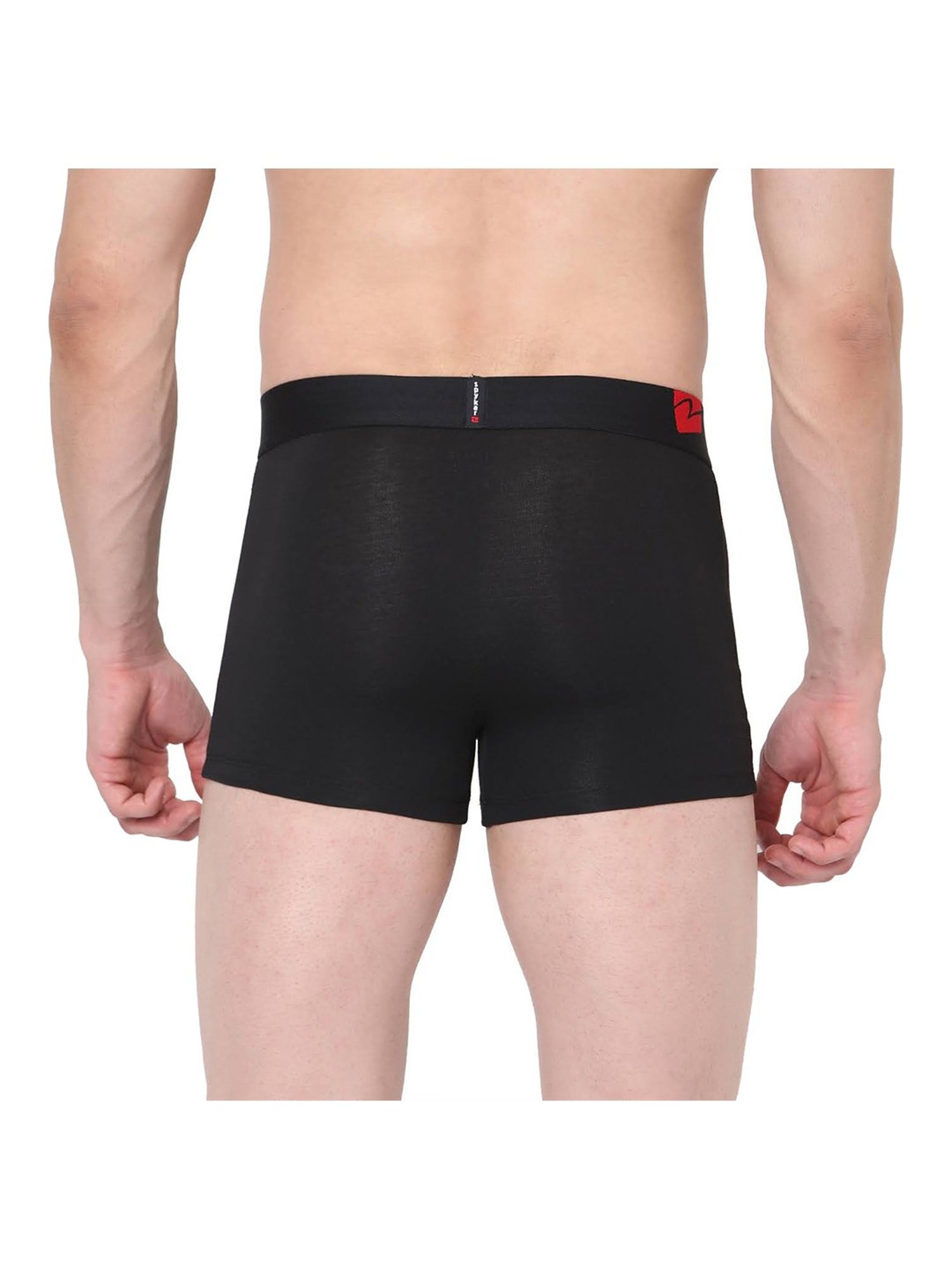 UnderJeans by Spykar Black Trunks