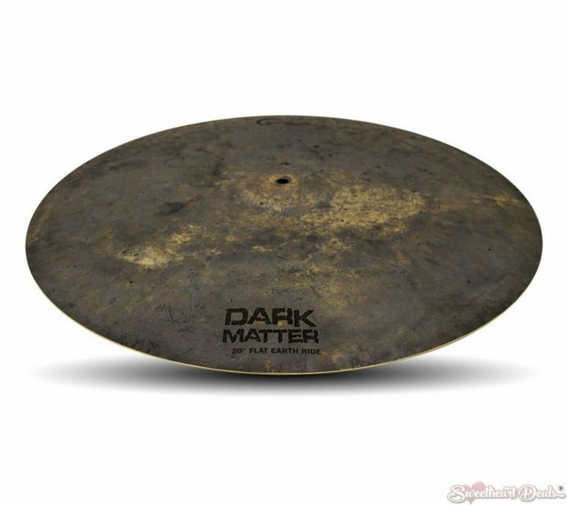 Dream Cymbals DMFE20 Dark Matter Series 20-inch Flat Earth Ride Cymbal