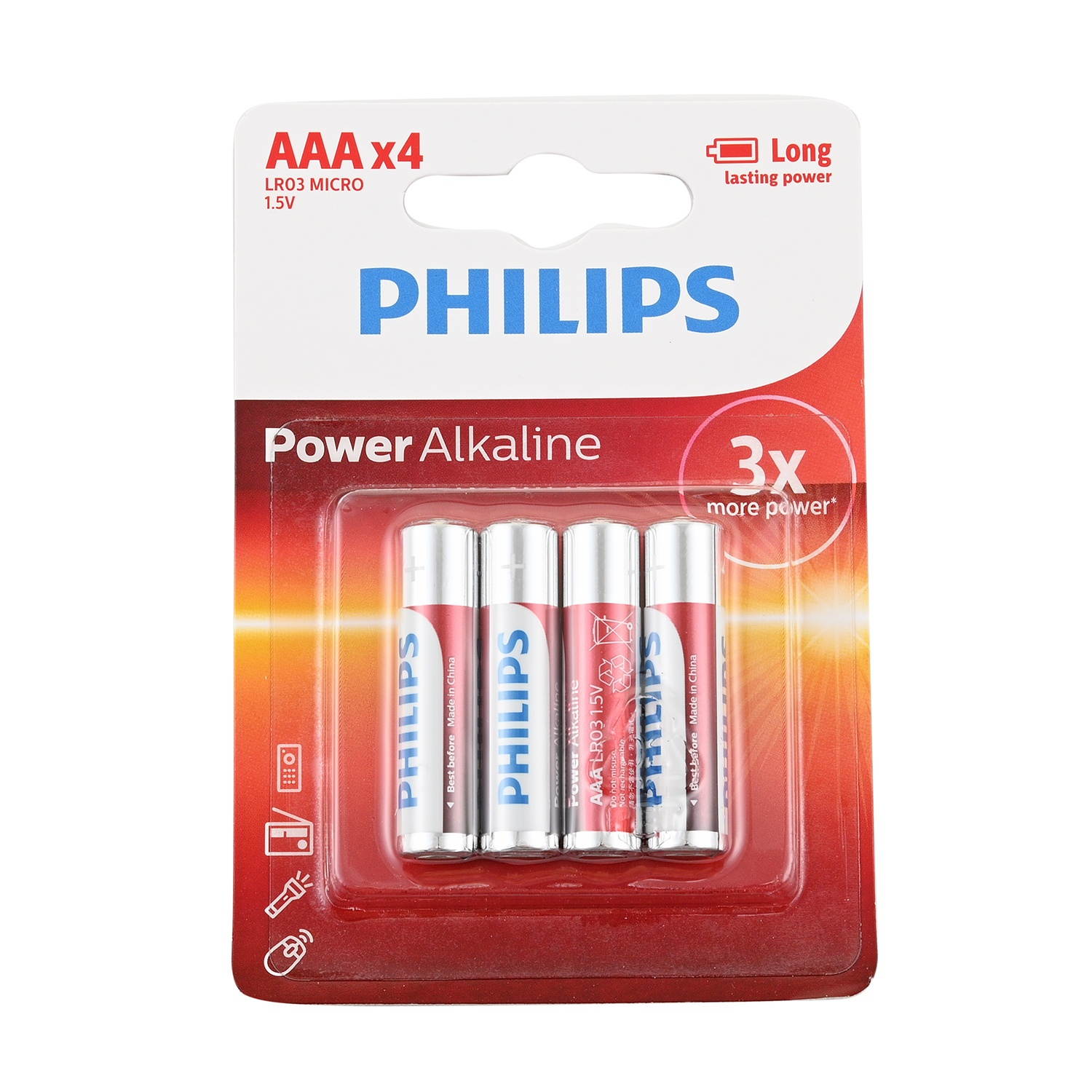 Shop LC Philips Power Alkaline 1 Pack AAA Battery