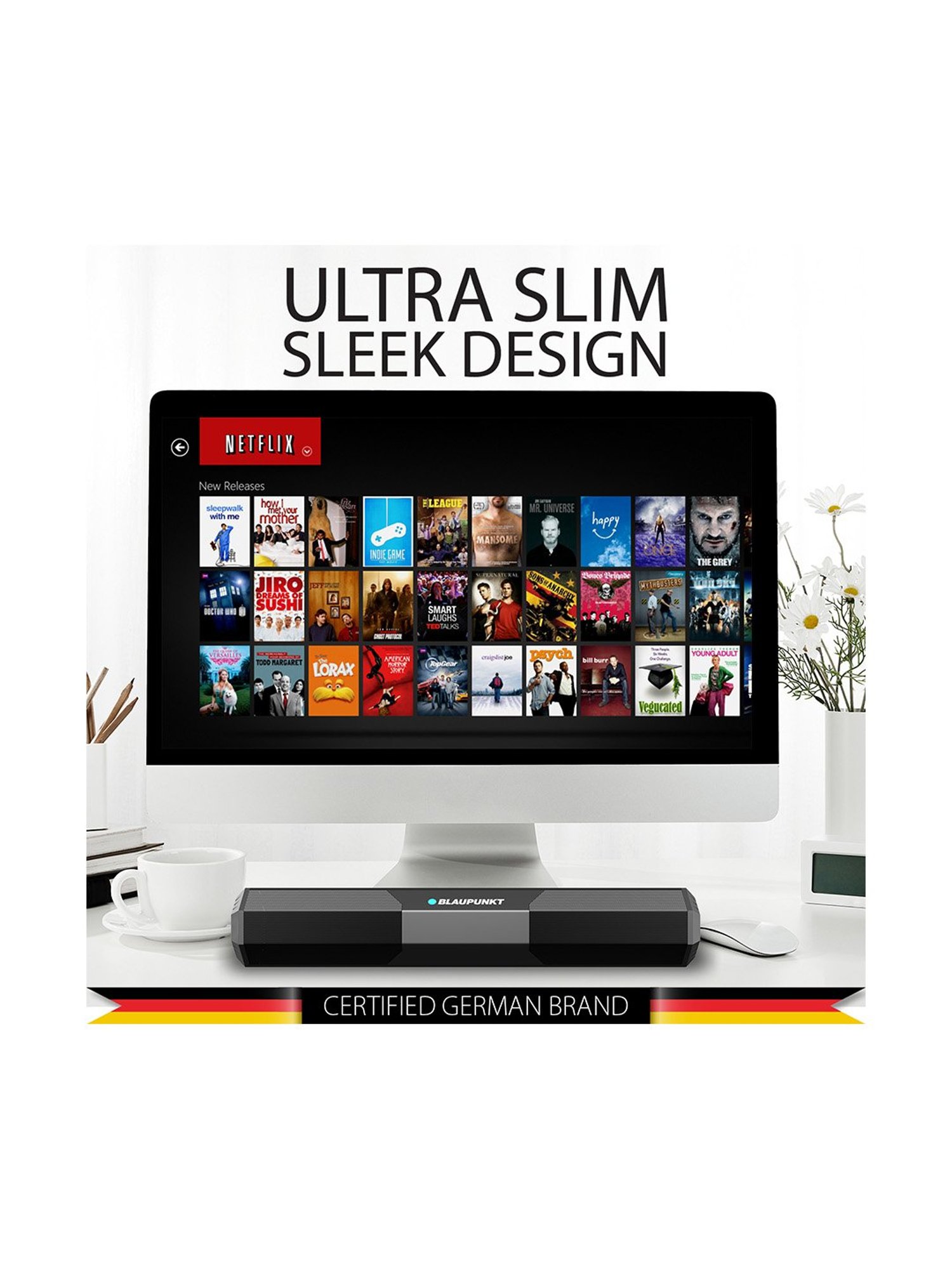 Portronics Decibel 24 | 10W Bluetooth Soundbar Speaker With In Built Mic (Black)