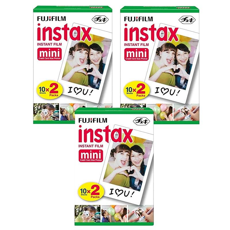 Instax Mini Twin Film Pack 20 Exposures